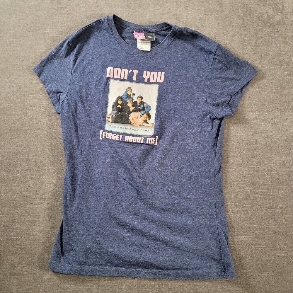 Breakfast Club Official Backlot by Universal Movie‎ T Shirt Juniors Large Blue